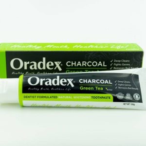 Oradex Charcoal Green Tea Toothpaste 120g
