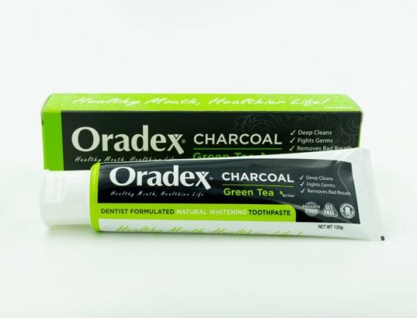 Oradex Charcoal Green Tea Toothpaste 120g